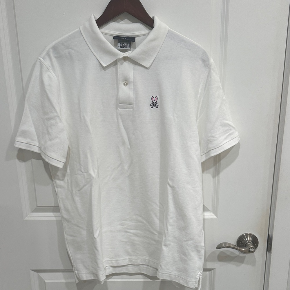 Psycho Bunny White Polo Shirt